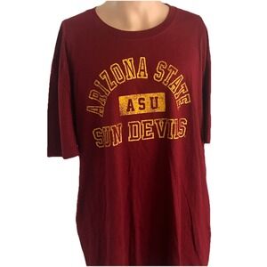 Arizona State Sun Devils Captivating Apparel Short Sleeve Shirt Mens 2XL‎ ASU
